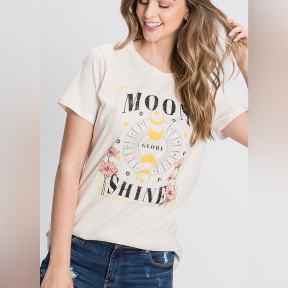 bohme Tops - Moon Shine Tee